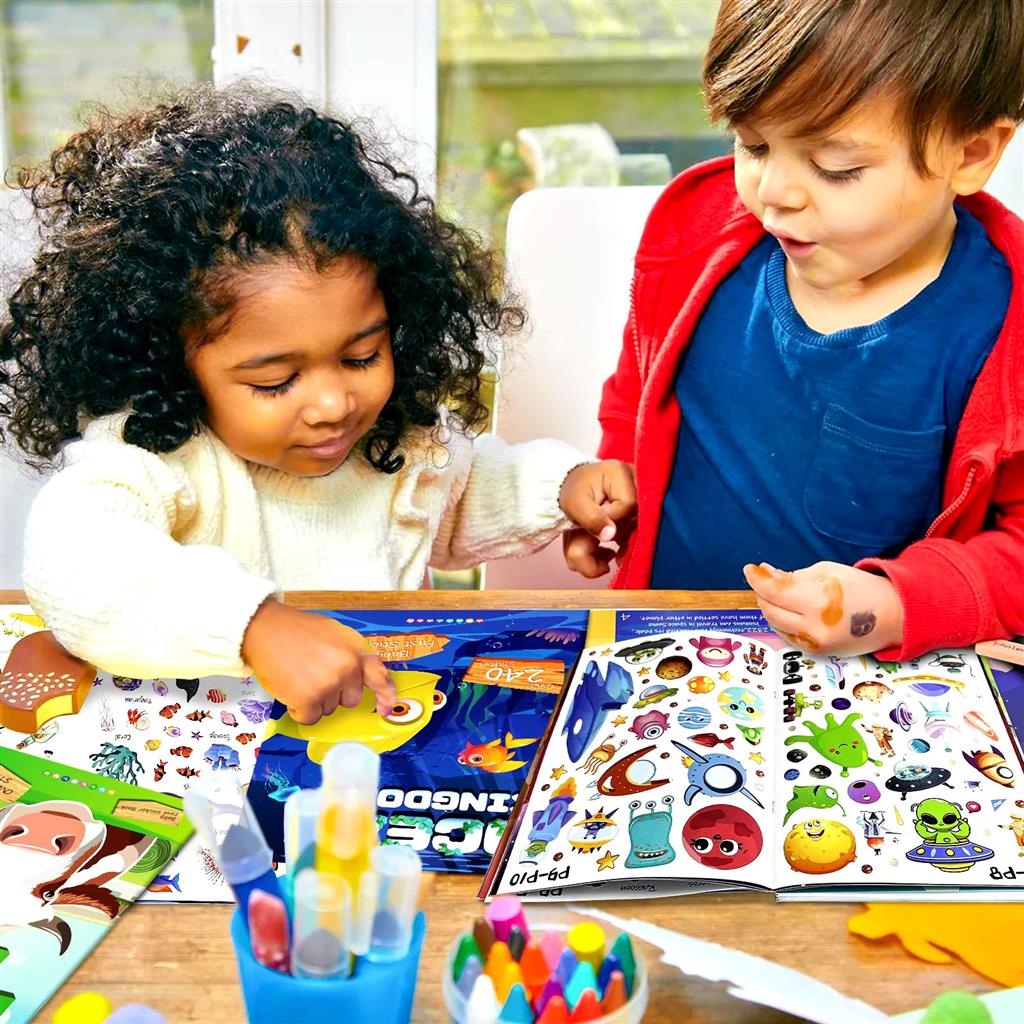 Explore Endless Creativity with PoundFun’s Affordable Sticker Books!