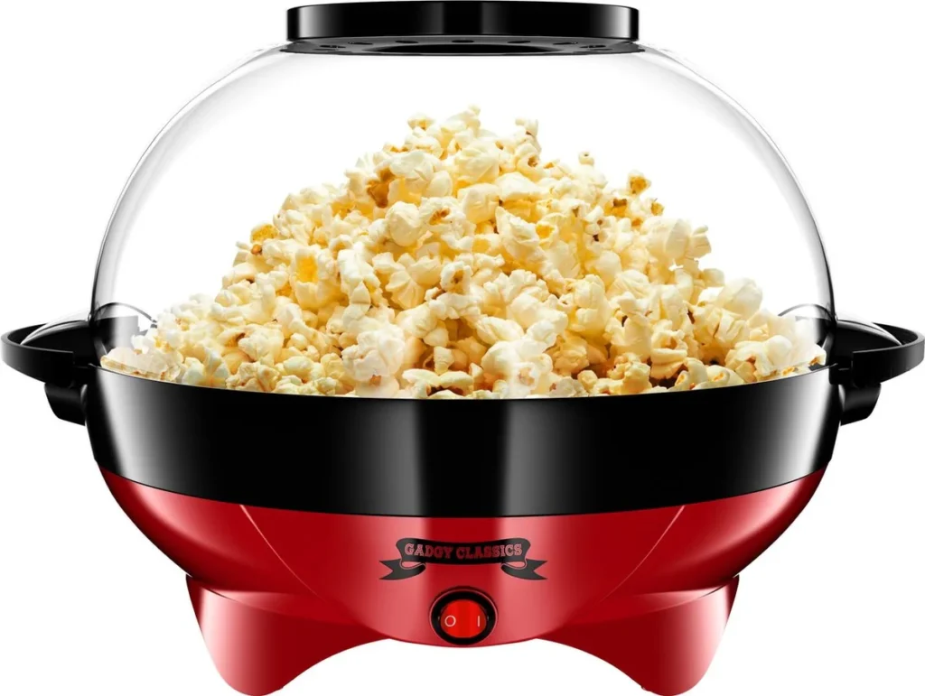 Creëer de Ultieme Snackervaring met de Gadgy Popcornmachine van 2dekansje.com