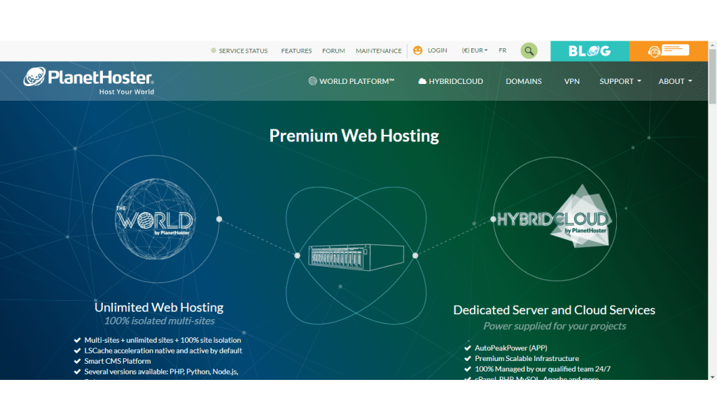 PlanetHoster : L’Hébergement Web Performant et Sécurisé pour Tous