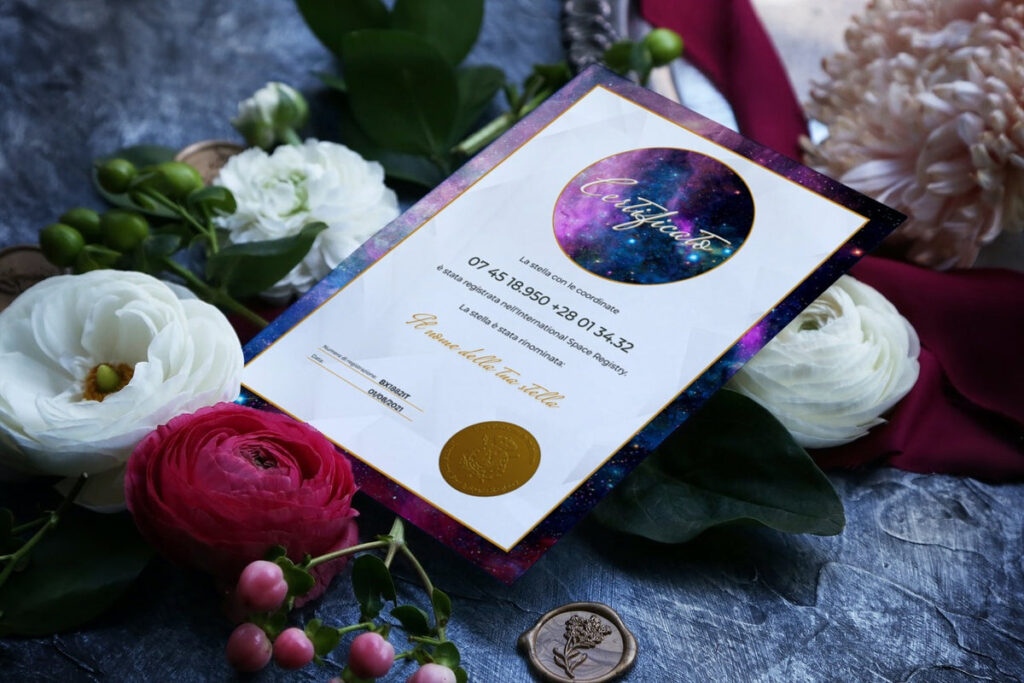 Rendi i momenti speciali indimenticabili: regala una stella con Istituto-Stellare